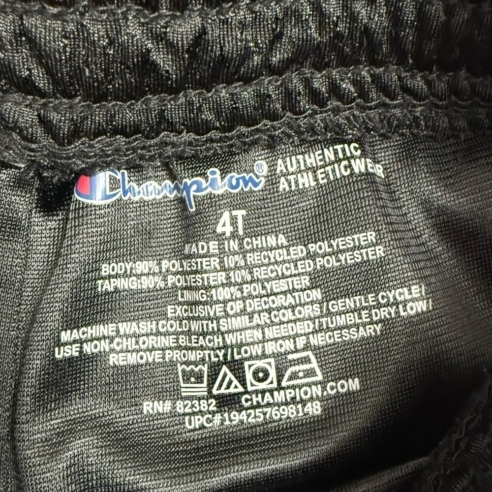 Champion | Black Shorts with Pink Stripes - Picture 5 of 5